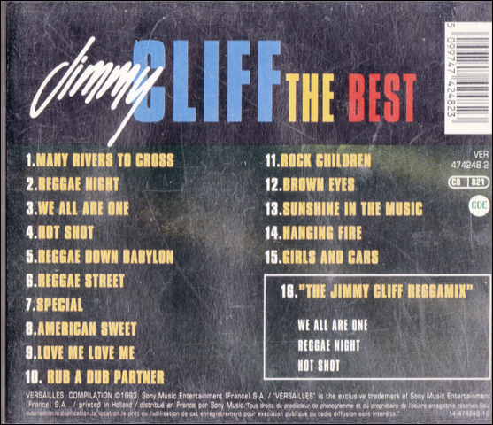 Cd Jimmy Cliff